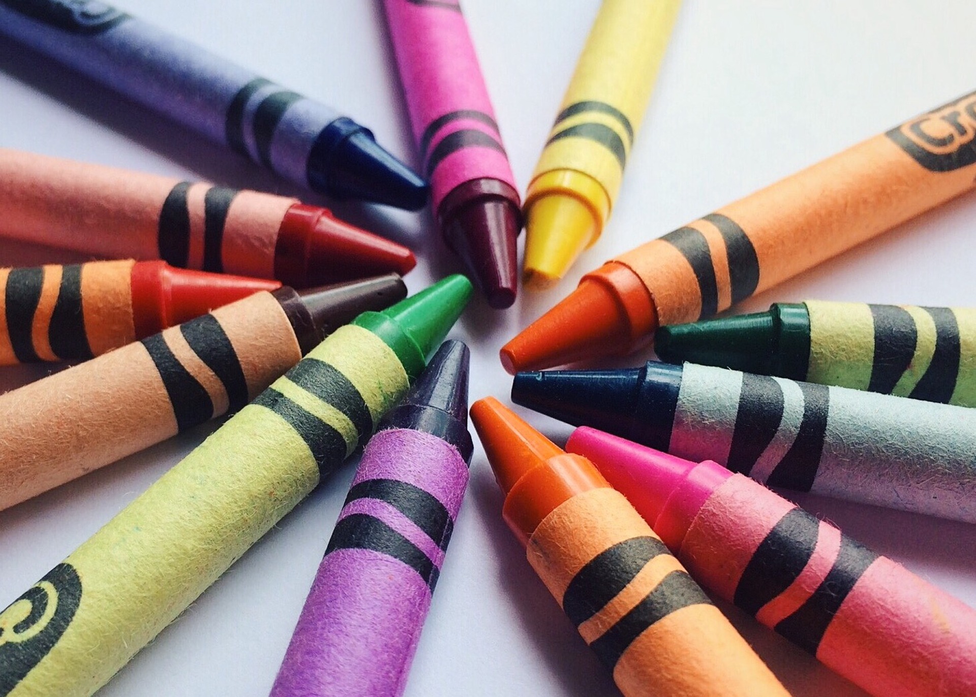 Coloured Crayons