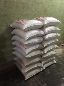 Bags of rice