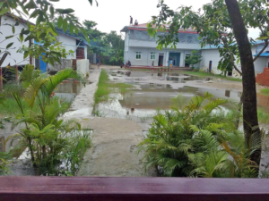 MIMR Yangon Campus in the wet season