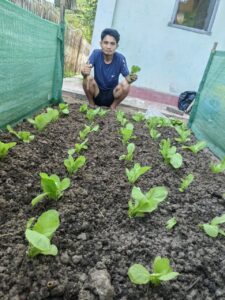Kennedy is a farmer and a caretaker